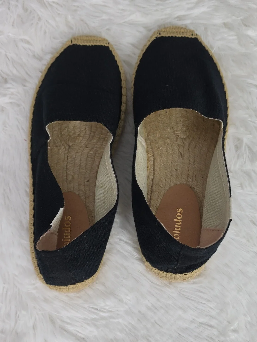 Soludos Women's Espadrille Dali Original Black, Size 8.5